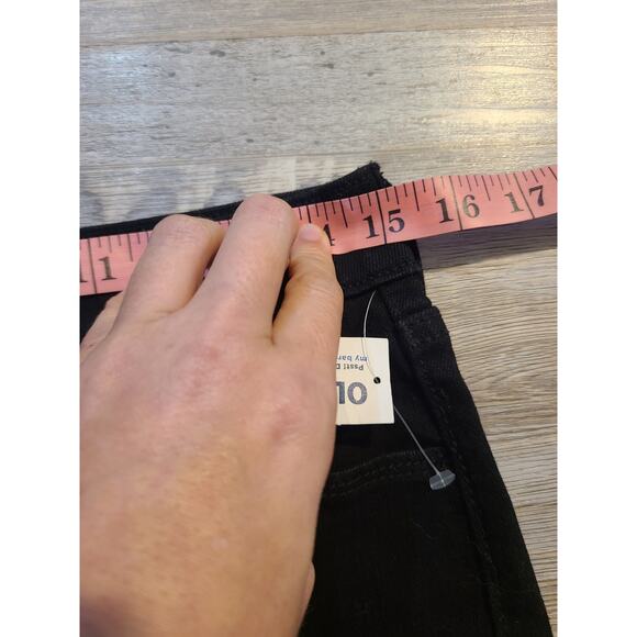 Old navy size 8 petite women's black high rise super skinny jeans new with tags - Picture 6 of 8